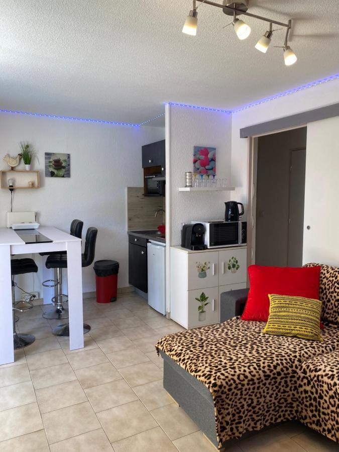 T2 Rdc A Canet En Roussillon Europa 4 Pers ,Piscine,Clim, Tennis, Parking Zewnętrze zdjęcie