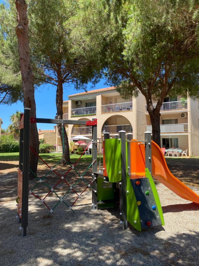 T2 Rdc A Canet En Roussillon Europa 4 Pers ,Piscine,Clim, Tennis, Parking Zewnętrze zdjęcie