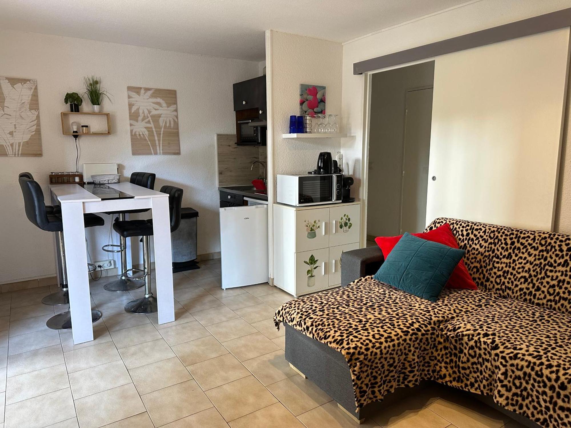 T2 Rdc A Canet En Roussillon Europa 4 Pers ,Piscine,Clim, Tennis, Parking Zewnętrze zdjęcie