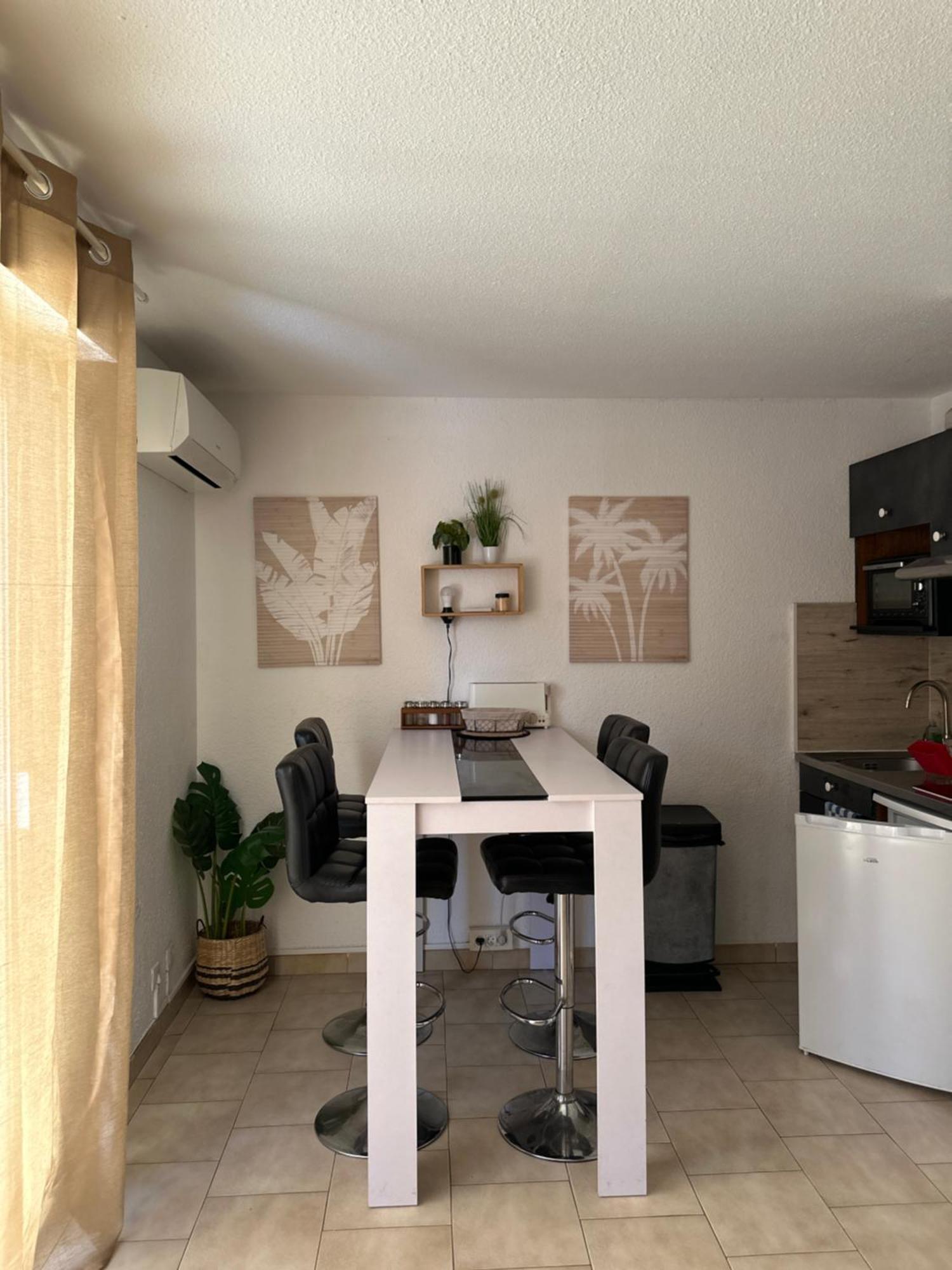 T2 Rdc A Canet En Roussillon Europa 4 Pers ,Piscine,Clim, Tennis, Parking Zewnętrze zdjęcie