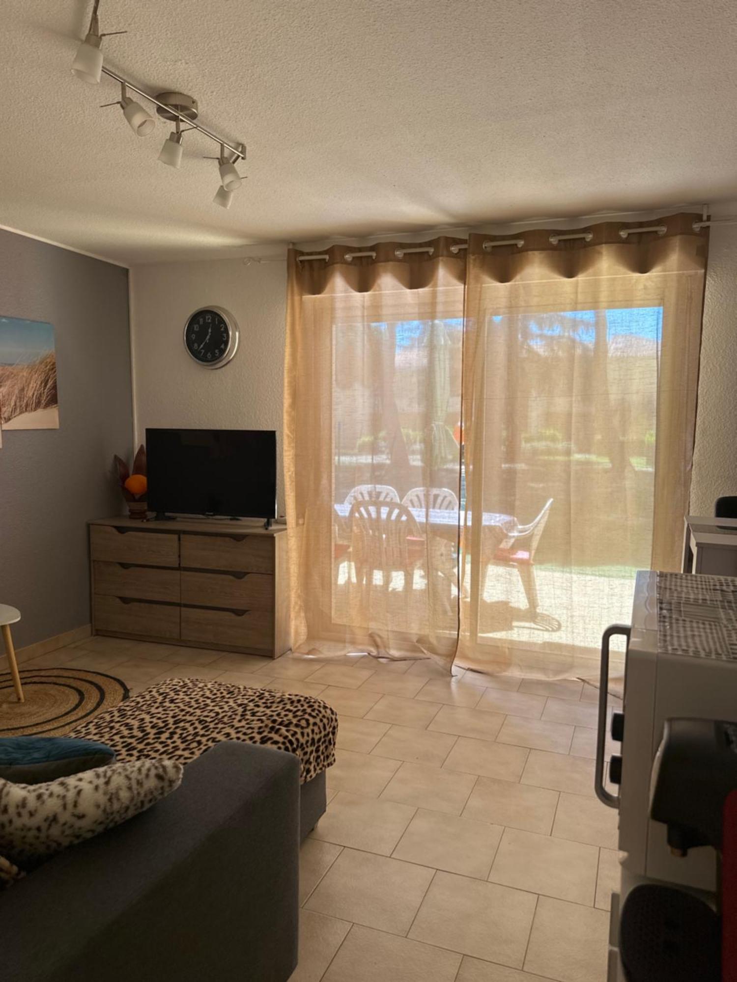 T2 Rdc A Canet En Roussillon Europa 4 Pers ,Piscine,Clim, Tennis, Parking Zewnętrze zdjęcie