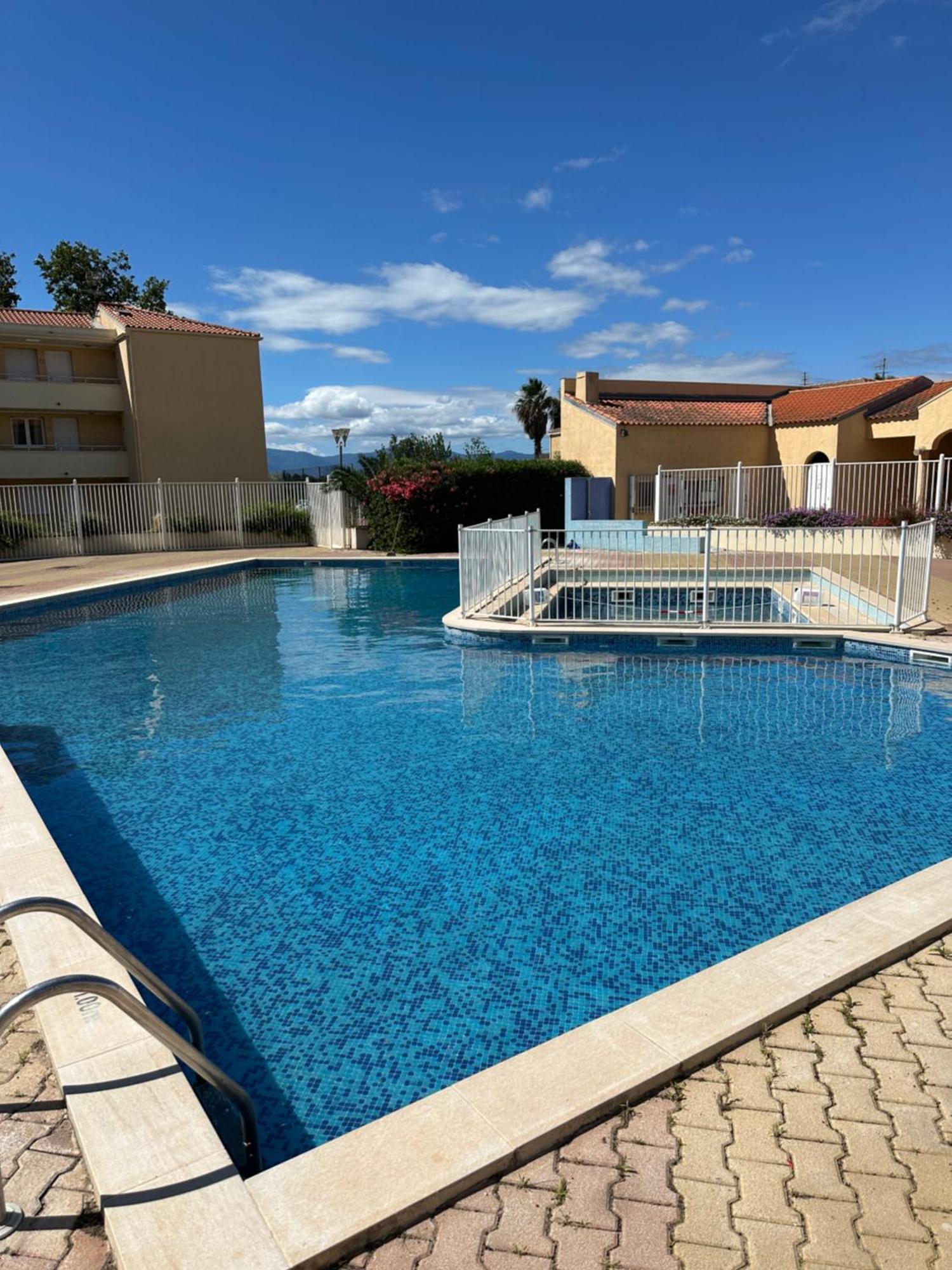 T2 Rdc A Canet En Roussillon Europa 4 Pers ,Piscine,Clim, Tennis, Parking Zewnętrze zdjęcie