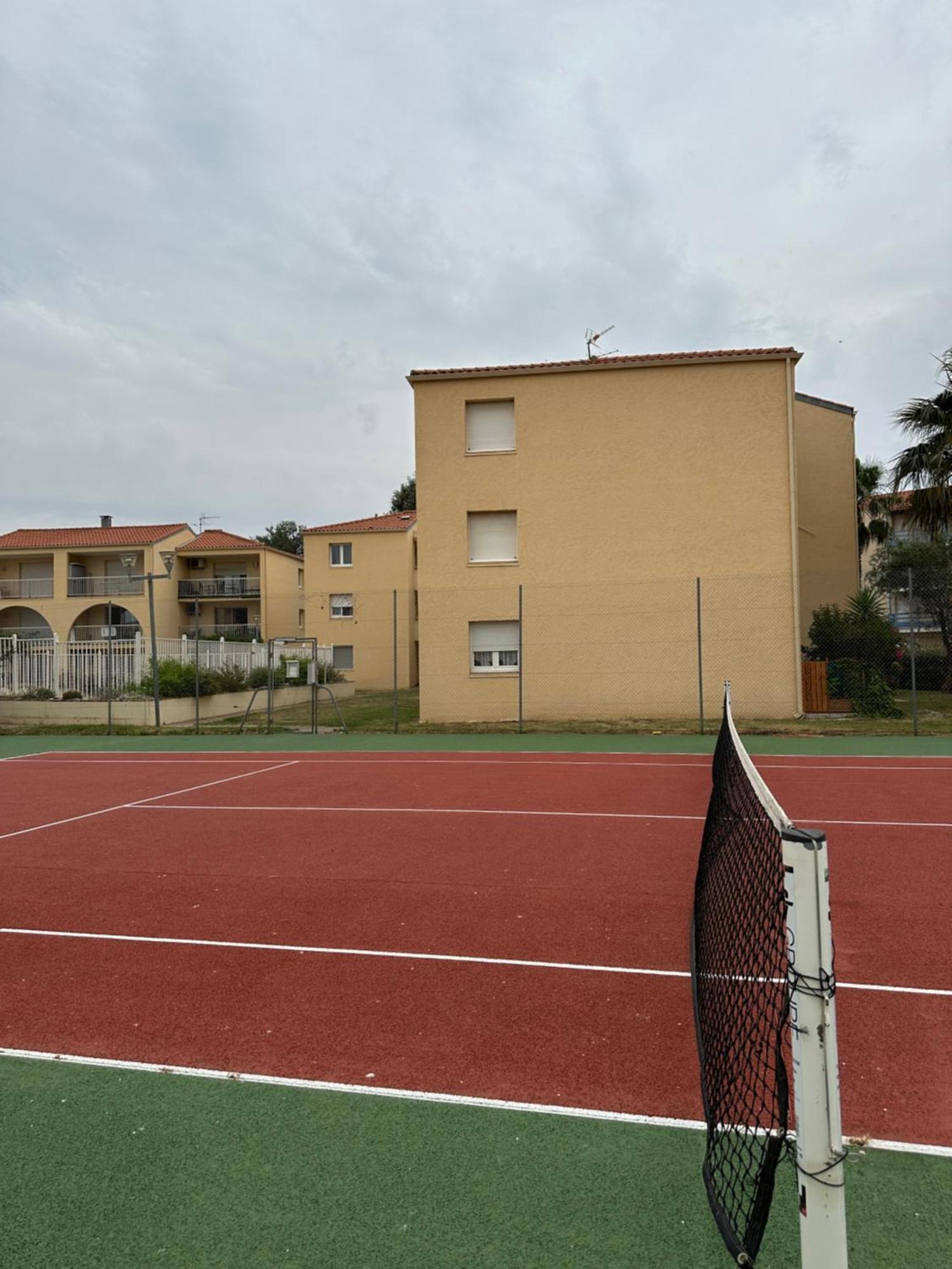 T2 Rdc A Canet En Roussillon Europa 4 Pers ,Piscine,Clim, Tennis, Parking Zewnętrze zdjęcie